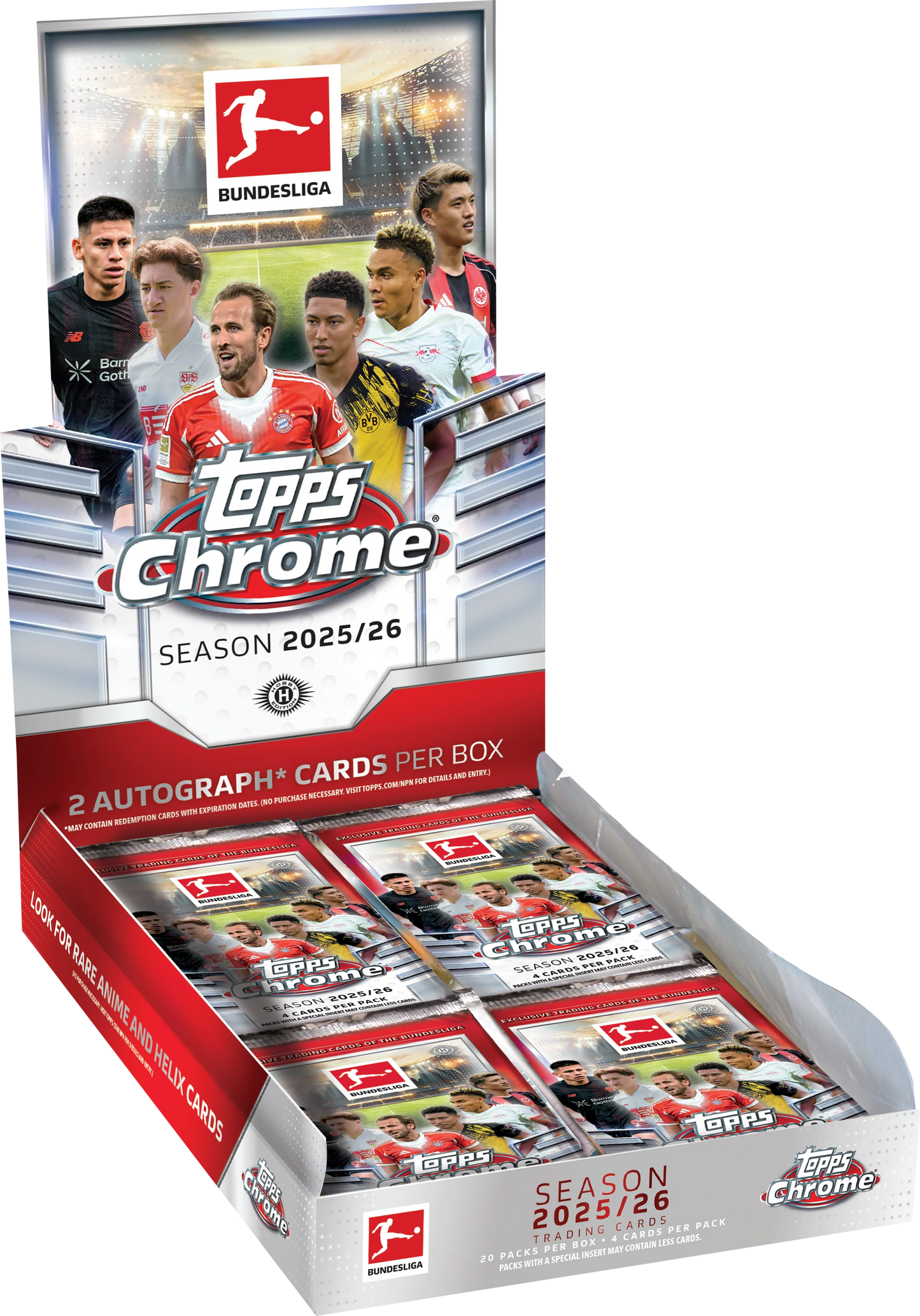 Topps Chrome Bundesliga hobby box 25/26