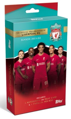 Topps Liverpool FC Soccer Team Set 2021 2022