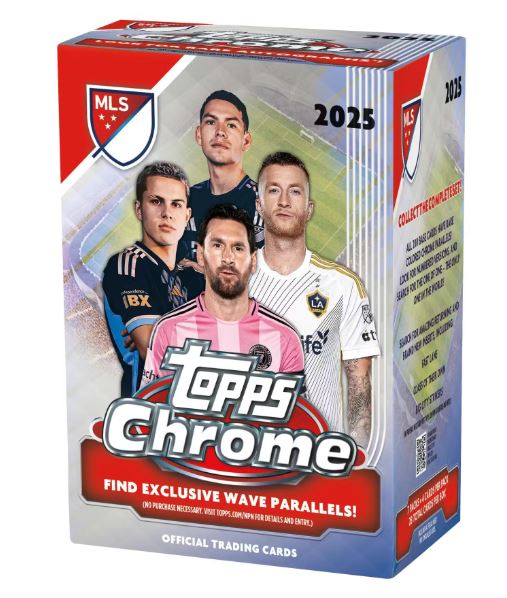 Topps Chrome MLS Blaster Box 2025