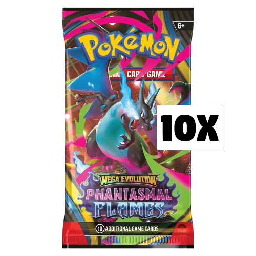 Pokemon Phantasmal Flames 10-Pack Bundle