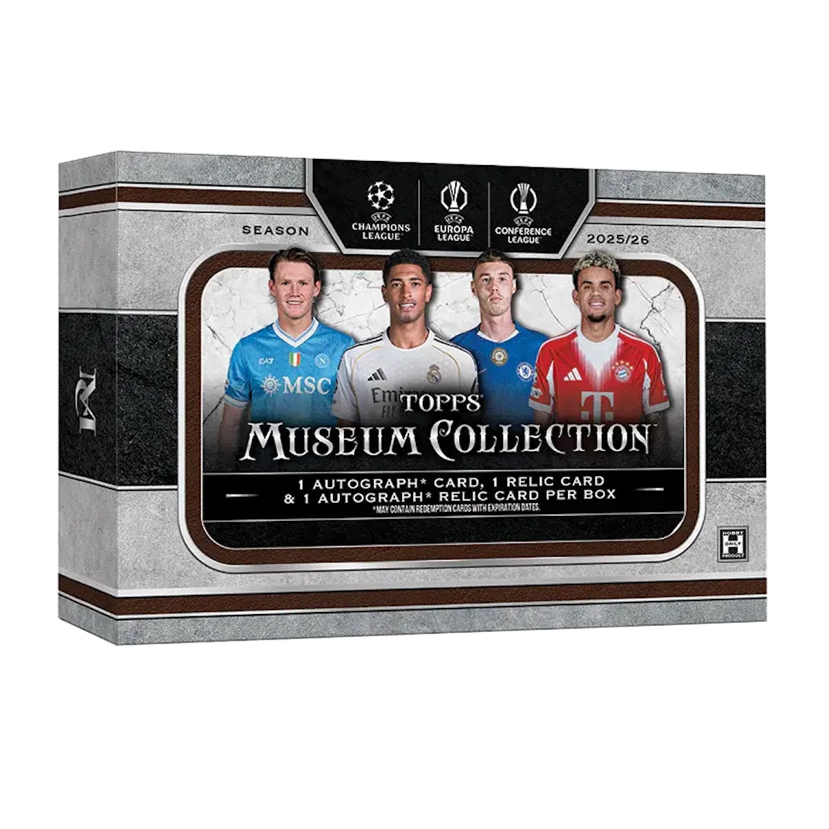 (SPOTJE 10) Topps Museum Collection UEFA Club Competitions Soccer 2025-26
