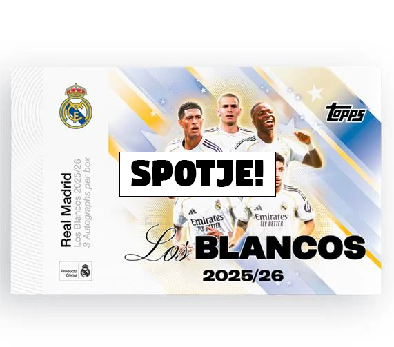 (SPOTJE 19) Topps Real Madrid Los Blancos 25/26