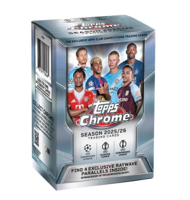 Topps Chrome UEFA Club Competion Value Box 25/26