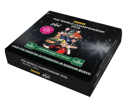 PDC World Championship 2026 Darts Trading Card Collection - Collector's Box