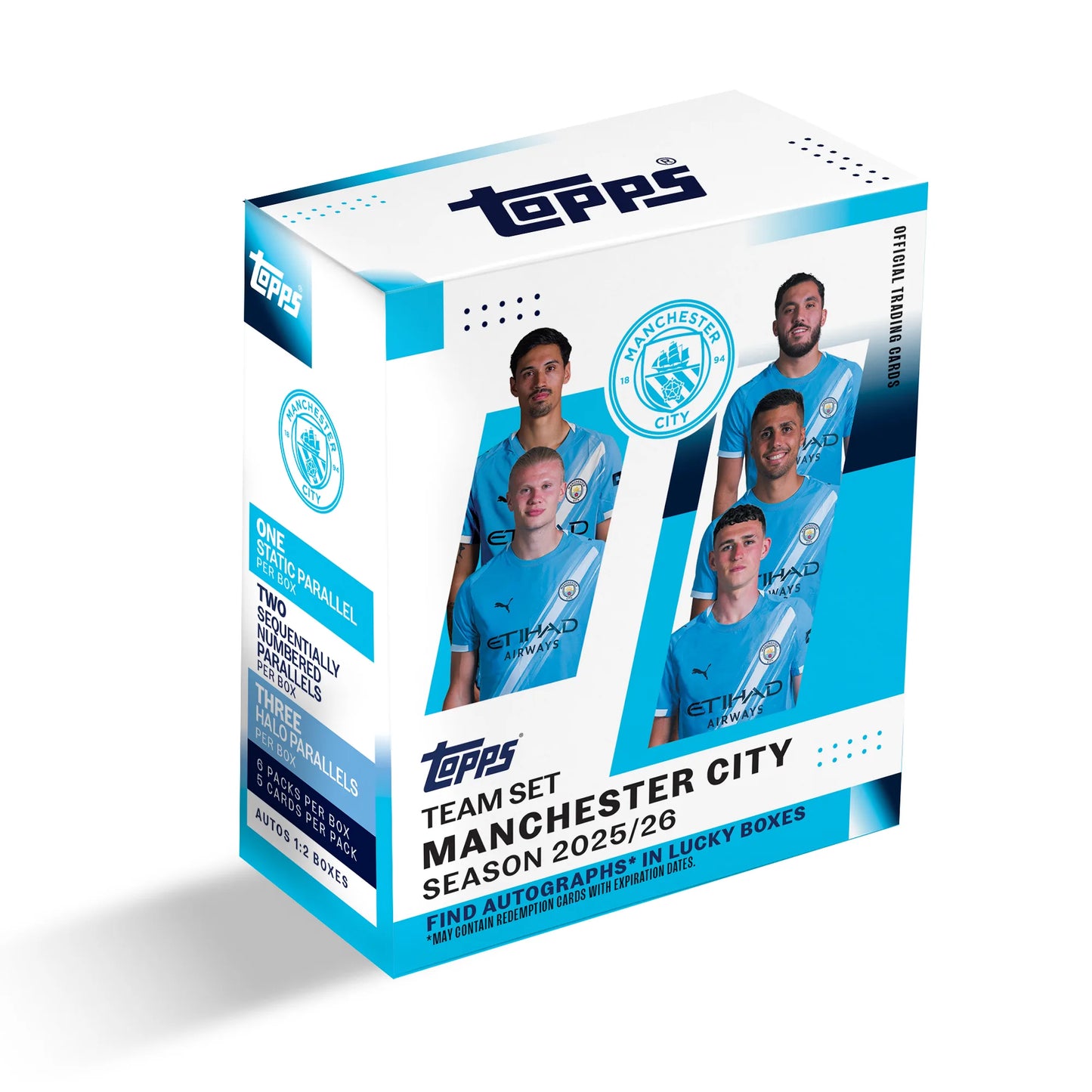 Topps Manchester City Team Set 25/26