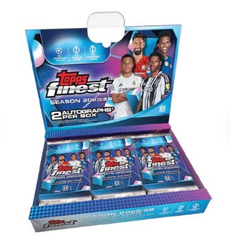 Topps Finest UEFA Club Competitions 2025/26 Hobby Box