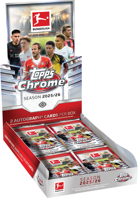 Topps Chrome Bundesliga hobby box 25/26