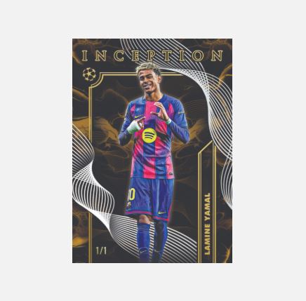 (SPOTJE 4) Topps Inception UEFA Club Competitions 2025/26