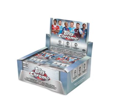Topps - Chrome UEFA Club Competitions Jumbo Box 2025/26