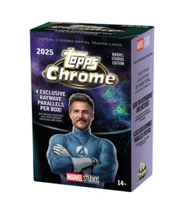 Topps - Chrome Marvel Studios Value Box