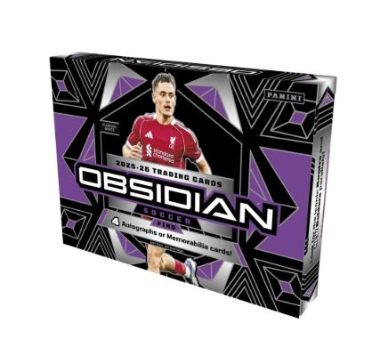 (SPOTJE 3) Panini Obsidian Soccer Hobby 25/26