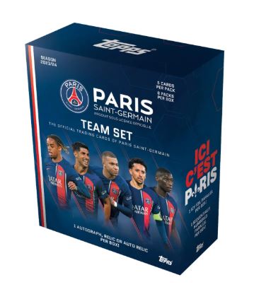 Topps Paris Saint-Germain PSG Team Set 2023/2024