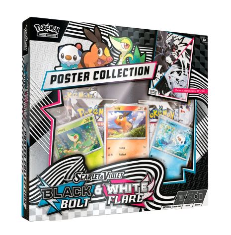 Pokemon Poster Collectie Black Bolt & White Flair