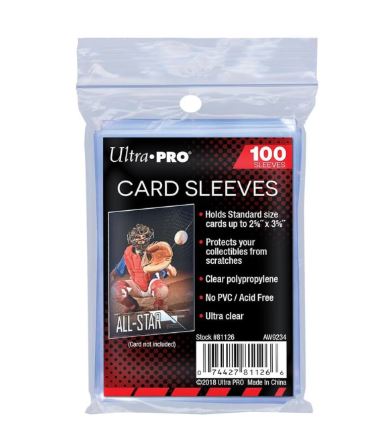 Ultra Pro Soft Card Sleeves (100 stuks)