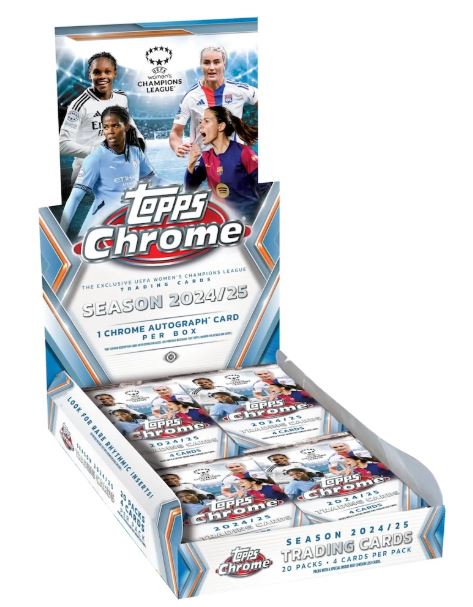 Topps Chrome Women's Champions League 24/25